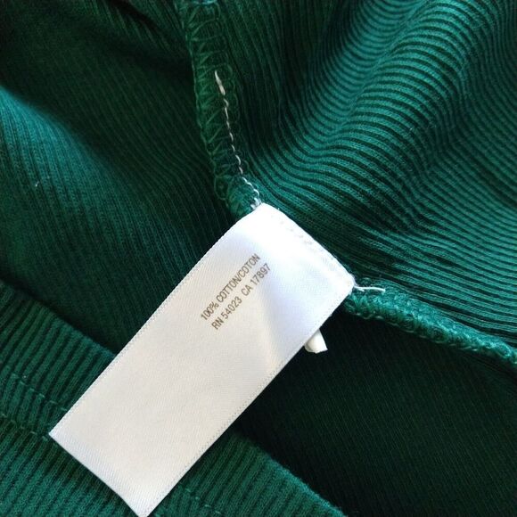 Old Navy Y2K Embellished Tank Going Out Top Size L New Green Scoop Neck Cami - Picture 4 of 5